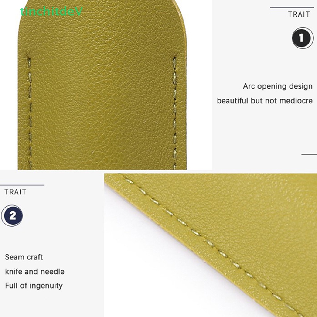 [TinchitdeV] Túi Da PU Đựng Bút Ký Hiệu Nhỏ Dễ Thương [Mới]