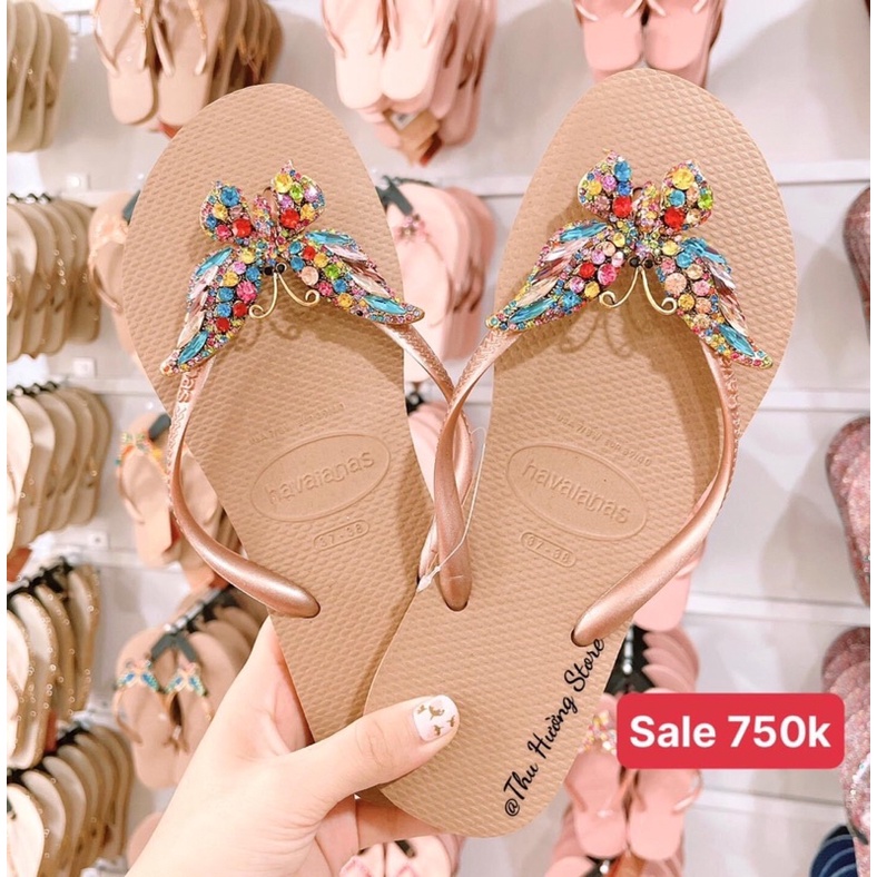 Dép HVN Nữ Slim Mix Bươm' Chúa 7 Màu