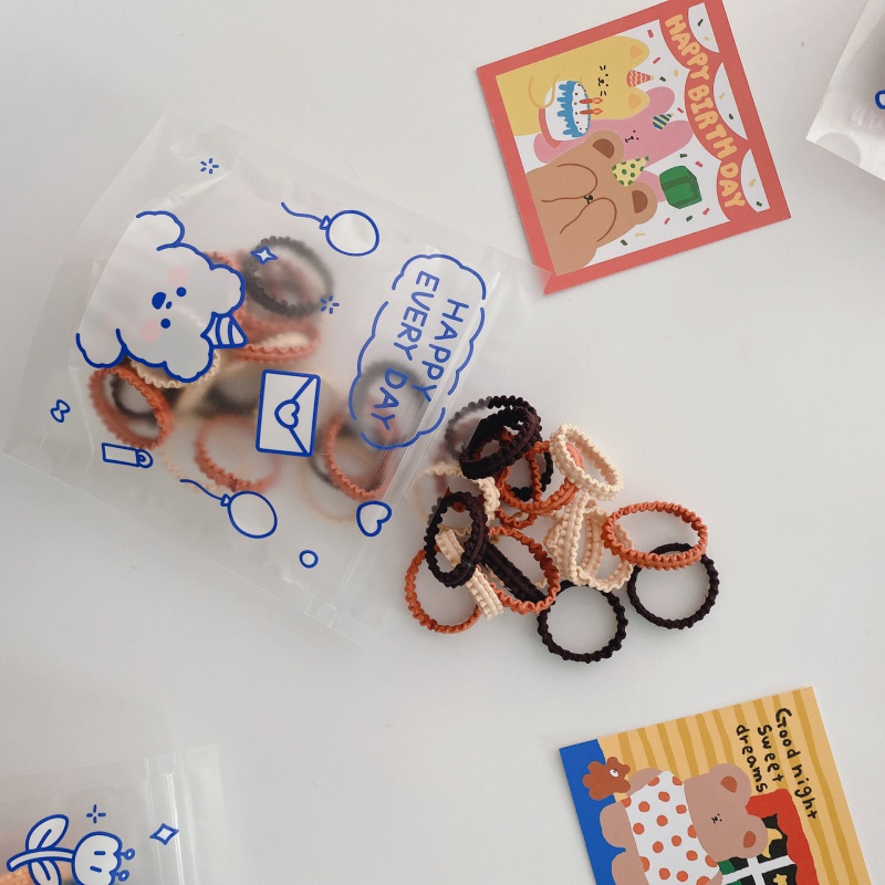 Khung Treo Đồ Dùng Em Bé Tiện Dụng Chất Lượng Cao❤Set 50 Dây Cột Tóc Co Giãn Màu Kẹo Ngọt Phong Cách Phương Tây Dễ Thương Cho Bé Gái