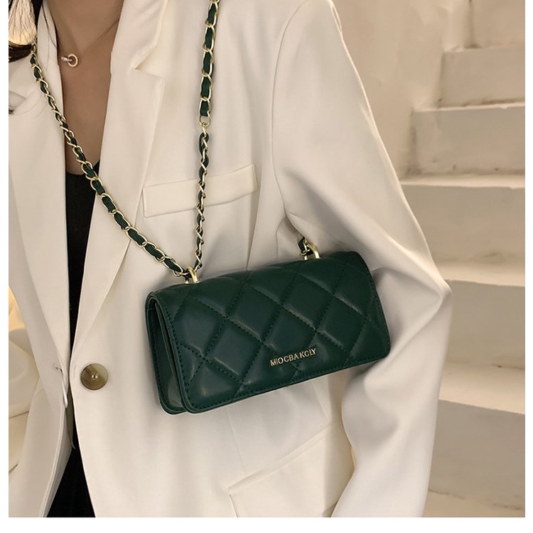 Túi Đeo Chéo Dây Xích Hình Thoi Đơn Giản Thời Trang Cho Nữ