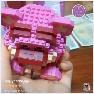 Bộ đồ chơi lắp ráp lego hình gấu dâu model dễ thương cho bé - ảnh sản phẩm 6