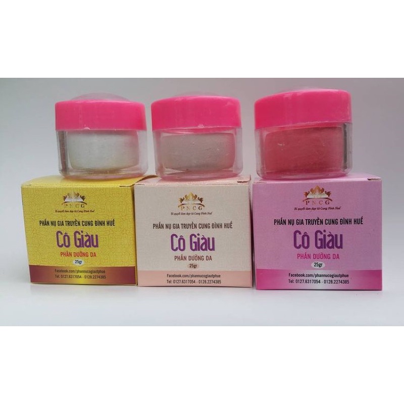 Phấn nụ cô Giàu kinh đô Huế gia truyền hoàn toàn tự nhiên.