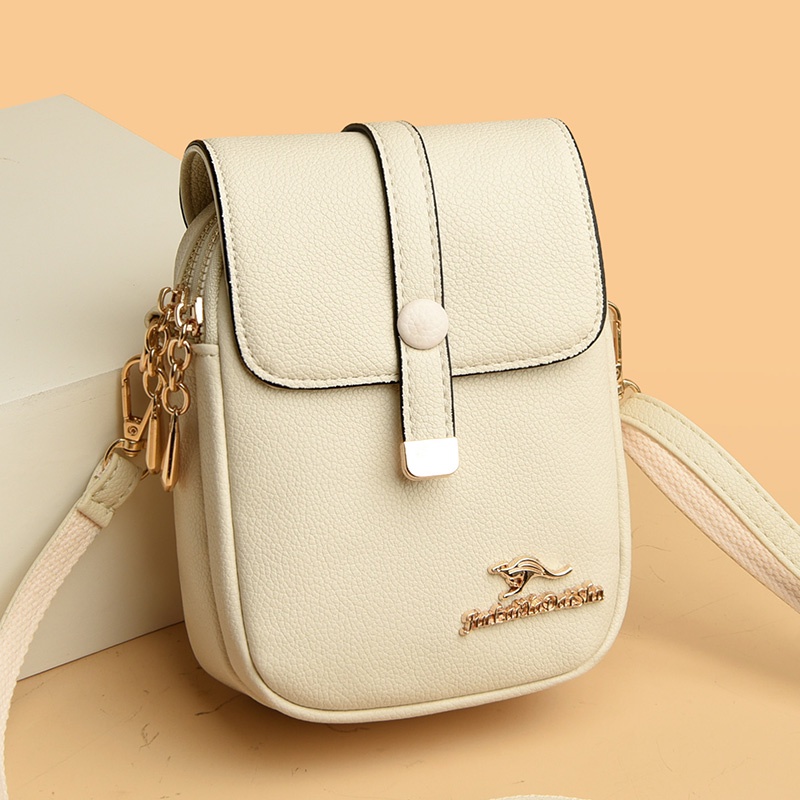 Túi Đeo Chéo Da PU Cao Cấp Phong Cách Hàn Quốc Thời Trang Cho Nữ