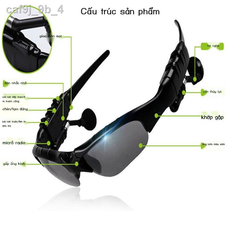 ✸ ▤❁Hatsune Miku Anime Kính Bluetooth Tai Nghe Không Dây Hai Chiều Gắn Trên Đầu Chuyển Động Năng Lượng Mặt Trời Android