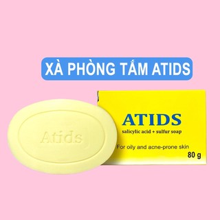 Xà phòng tắm giảm mụn lưng, dày sưng nang lưng ATIDS Soap Bar 80g