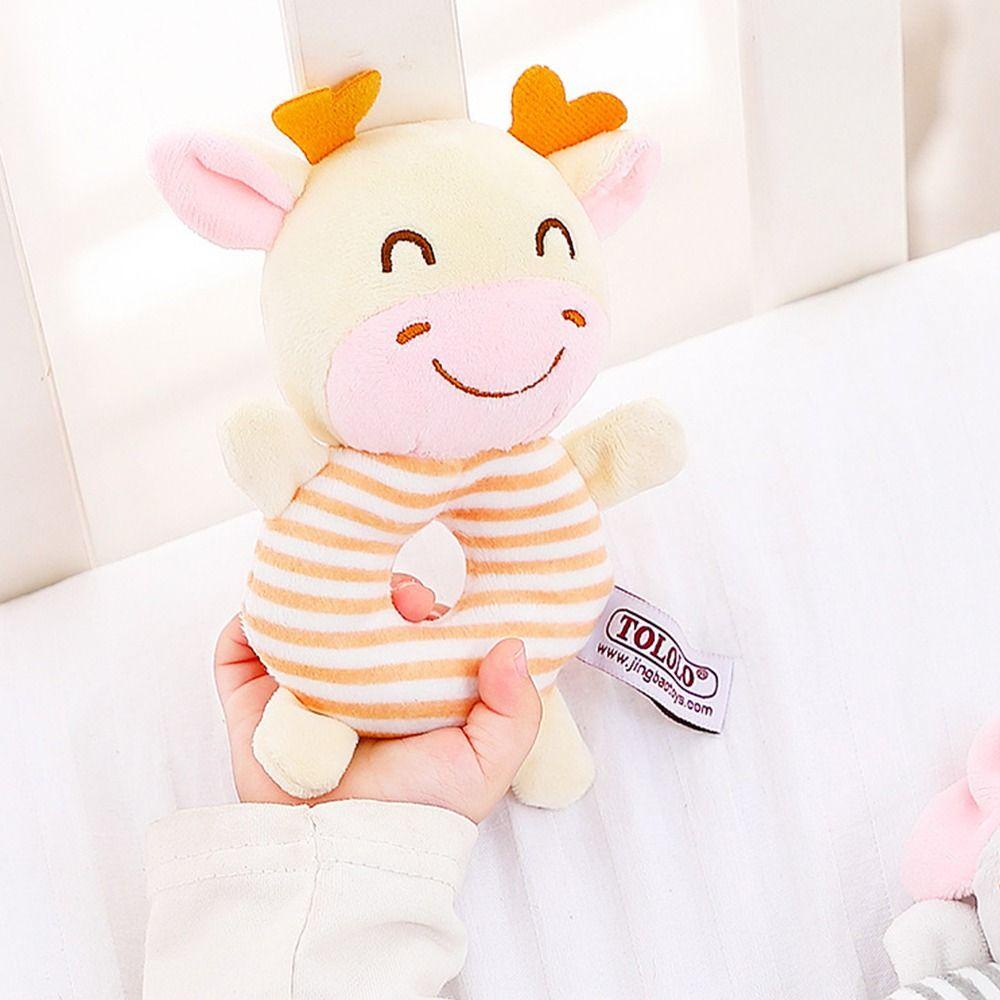 Thú Nhồi Bông Hình Thỏ Hoạt Hình Dễ Thương Treo Xe Đẩy Em Bé