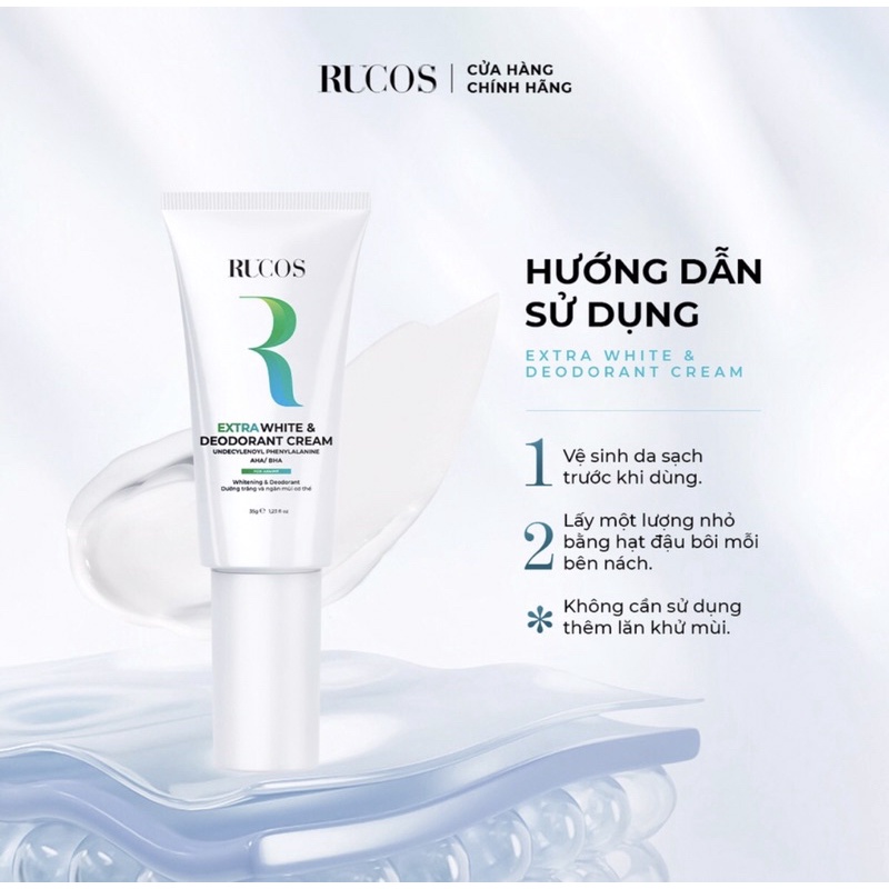 KEM DƯỠNG TRẮNG VÀ NGĂN MÙI CHO NÁCH-𝐄𝐱𝐭𝐫𝐚 𝐖𝐡𝐢𝐭𝐞 & 𝐃𝐞𝐨𝐝𝐨𝐫𝐚𝐧𝐭 𝐂𝐫𝐞𝐚𝐦