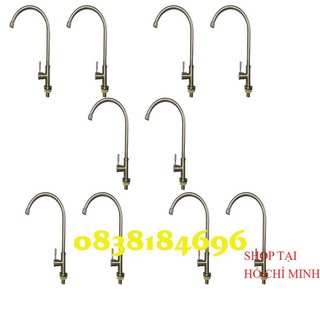 Bộ 10 Vòi Rửa Chén Lạnh INOX SUS304 ống phi 18mm (Giá SỈ)