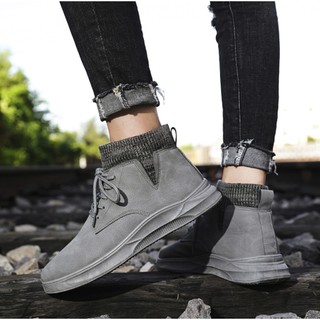 [ORDER] Giày Da Cổ Nỉ Ulzzang Hàn Quốc