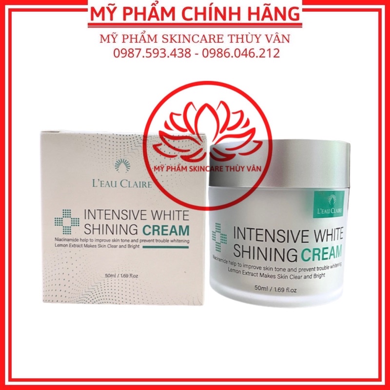 Kem Dưỡng Trắng Căng Bóng Chuyên Sâu Hàn Quốc Chính Hãng LEAU CLAIRE 50ml