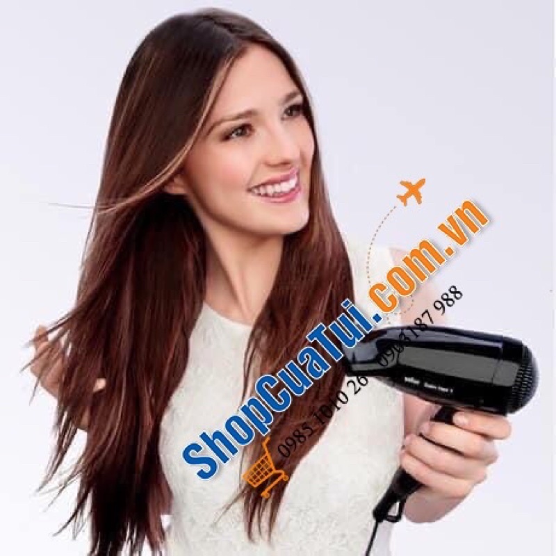 MÁY SẤY TÓC MINI BRAUN  💁‍♀️ MÁY SẤY TÓC DU LỊCH BRAUN SATIN HAIR 1 - Style&Go Dryer.