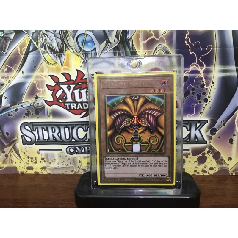 Thẻ bài Yugioh Exodia The Forbidden One - Premium Gold Rare