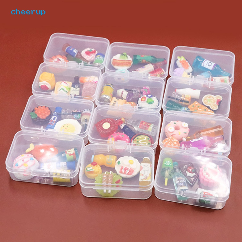 Set 5 Mô Hình Chai Bánh Quy / Thức Ăn Độc Đáo Trang Trí Tiểu Cảnh
