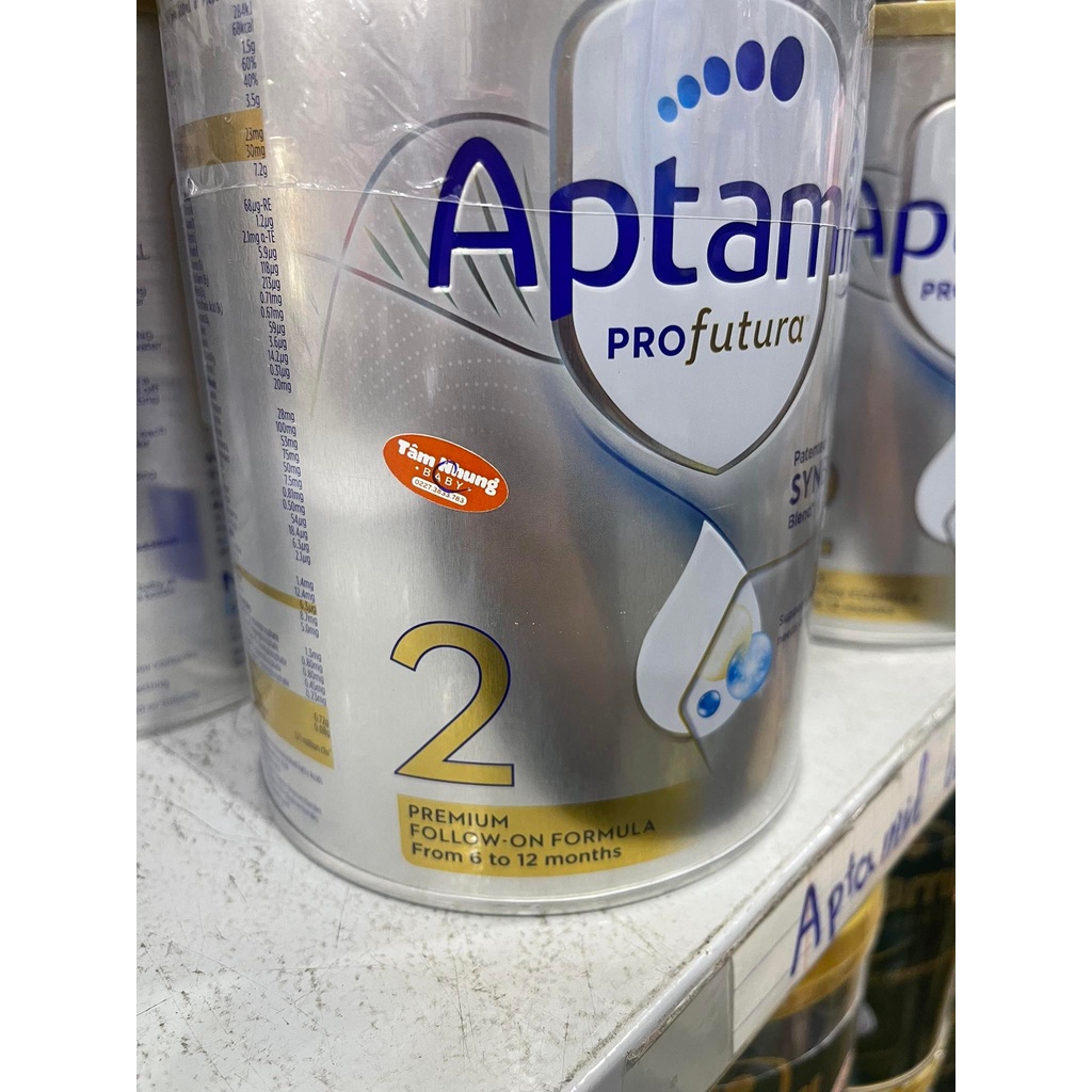 ( Mẫu mới ) Sữa bột Aptamil Úc số 1 , 2 , 3, 4 900g