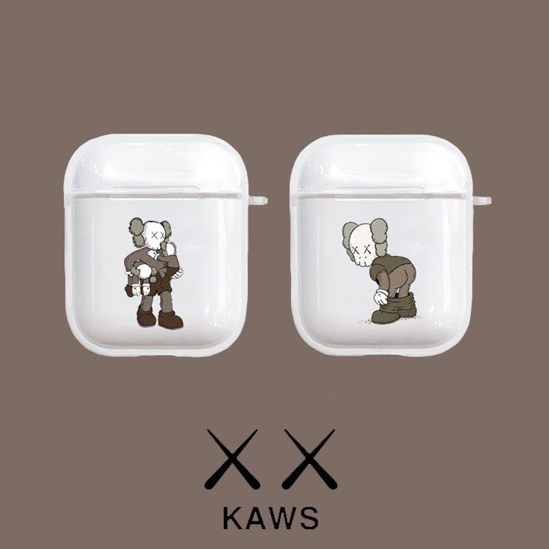 Vỏ Bảo Vệ Hộp Sạc Tai Nghe Airpods1 Pro3 Apple AirPods2 airpods1airpods2AirPods MKI5 Hình KAWS Sesame Street Dễ Thương