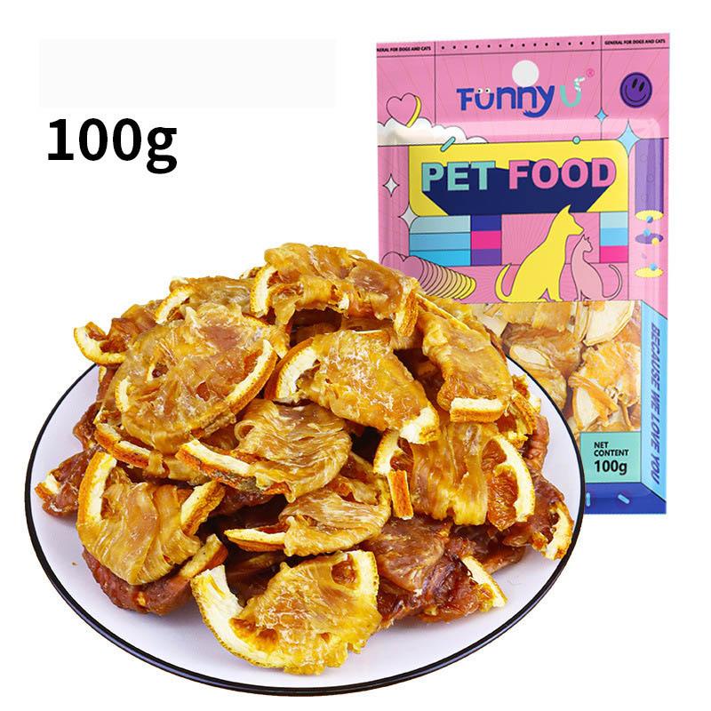 Bánh Thưởng Cho Chó, Gà Bọc Hoa Quả. Q11