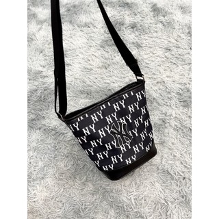 Túi Xách MLB NY Monogram Bucket Bag B4892 | Full Tag Code
