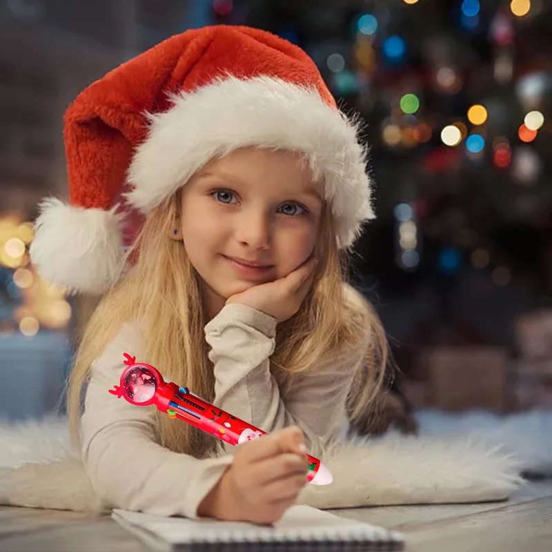 Set 10 Bút Bi 0.5mm Họa Tiết Hoạt Hình Dễ Thương