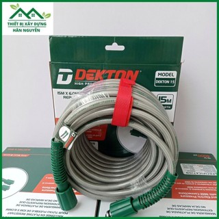 Dây rửa xe Dekton 15M cao áp,ren 22mm,cuộn ống nước