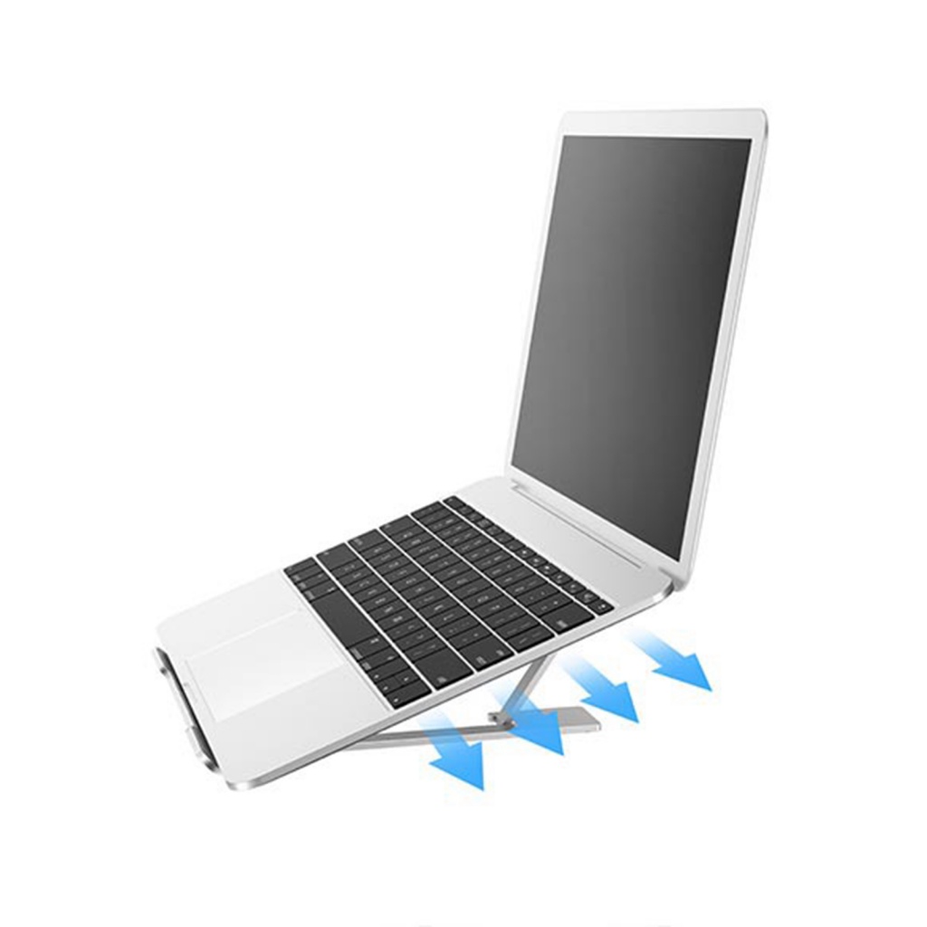 Giá Đỡ Máy Tính Bảng Bằng Hợp Kim Nhôm Hình Hoa Hướng Dương Tản Nhiệt Chống Trầ