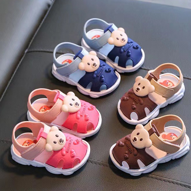 AMILA Xăng đan Đế Mềm Chống Trượt Thoáng Khí Dành Cho Bé 0-3 Tuổi