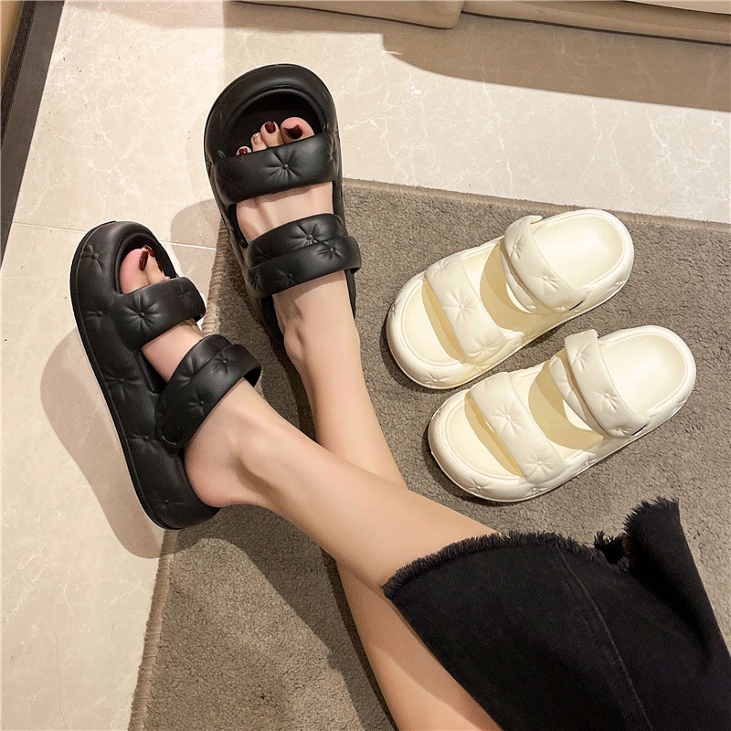 One Đôi Xăng đan Xỏ Ngón Đế Dày Chống Trượt Thời Trang Dành Cho Nữ