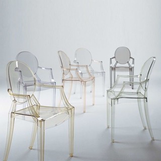 SẴN MÀU 1 CÓ TỰA--Ghế Victoria Ghost, ghế nhựa acrylic trong suốt giá rẻ