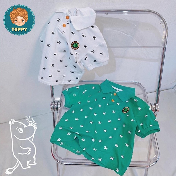 Set áo polo cổ bẻ kèm quần jeans, kaki cho bé trai