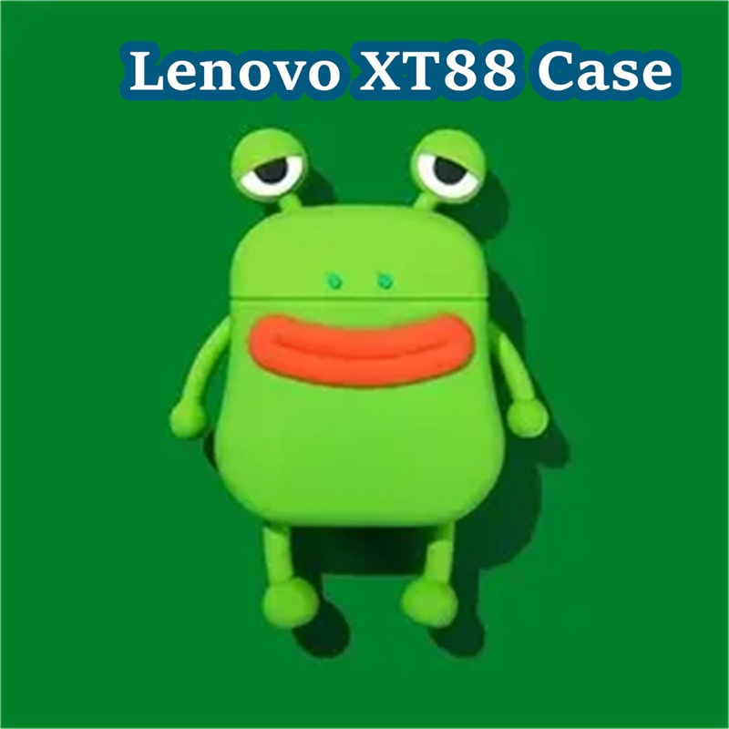 Vỏ Bảo Vệ Hộp Sạc Tai Nghe lenovo xt88 Mềm Họa Tiết Hoạt Hình anime Dễ Thương