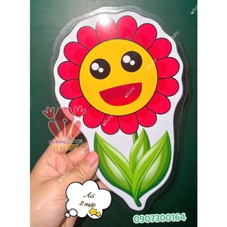 Hoa 2 mặt khóc - cười - Đồ dùng dạy học Ruby