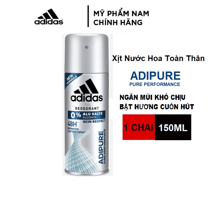 Xịt khử mùi toàn thân Adidas Neo Body Spray 150ml