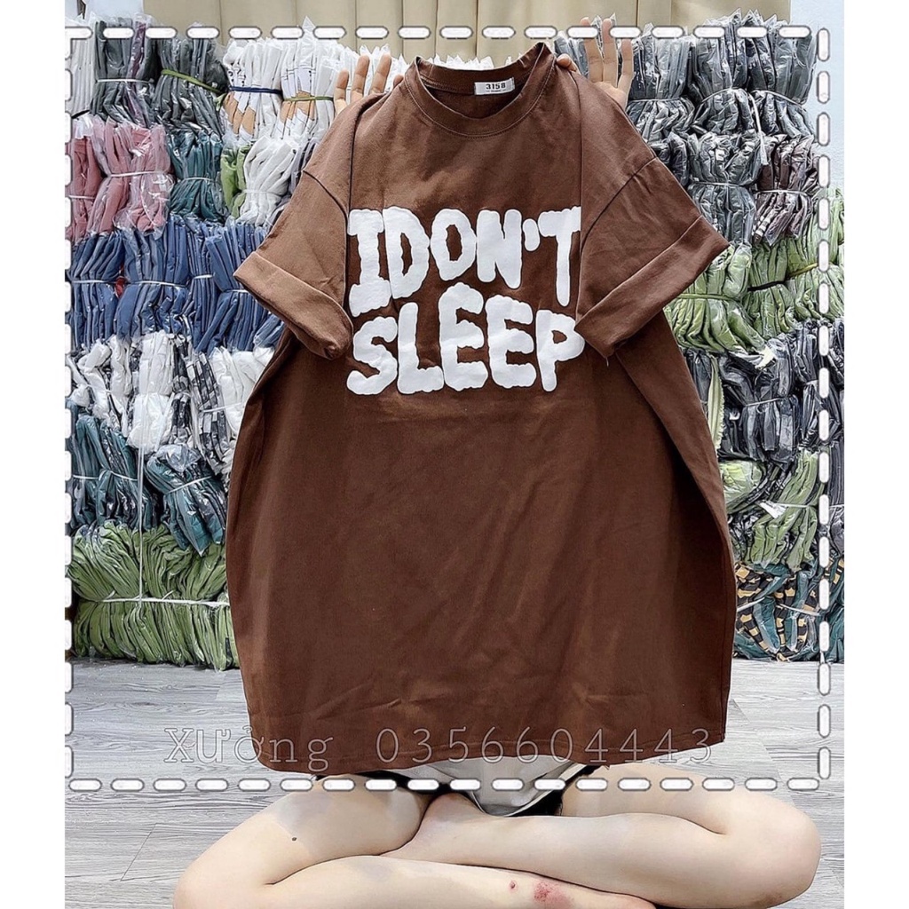 [ CÓ size 20kg _100kg ] áo phông nữ siêu xinh , Uzzang siêu xinh AP IDONTSLEEP | BigBuy360 - bigbuy360.vn