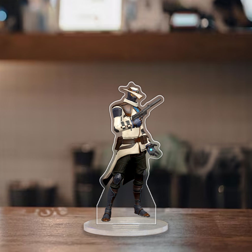 Mô hình Standee  Valorant Tượng Acrylic GUND 8CM chibi trang trí trưng bày decor bàn học