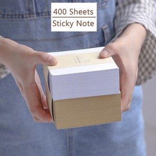 Set 400 tờ giấy ghi chú di động tiện dụng cho học sinh