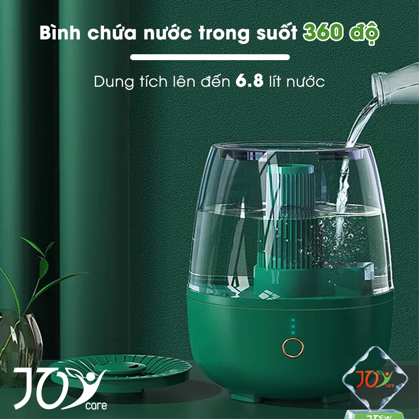 Máy phun sương tạo ẩm không khí, làm ẩm không khí JT-A45 dùng được tinh dầu xả chanh