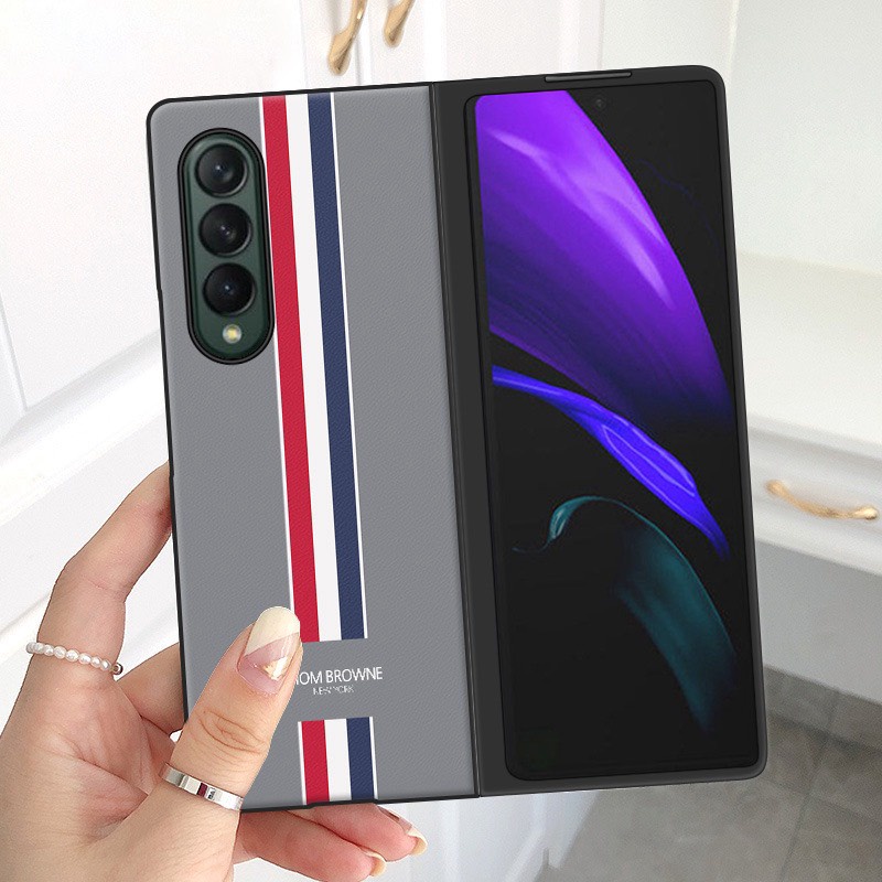 Ốp Lưng Da Bảo Vệ Toàn Thân Samsung Z Fold 3/ Z Fold 4/ Z Fold 5 Chính Hãng