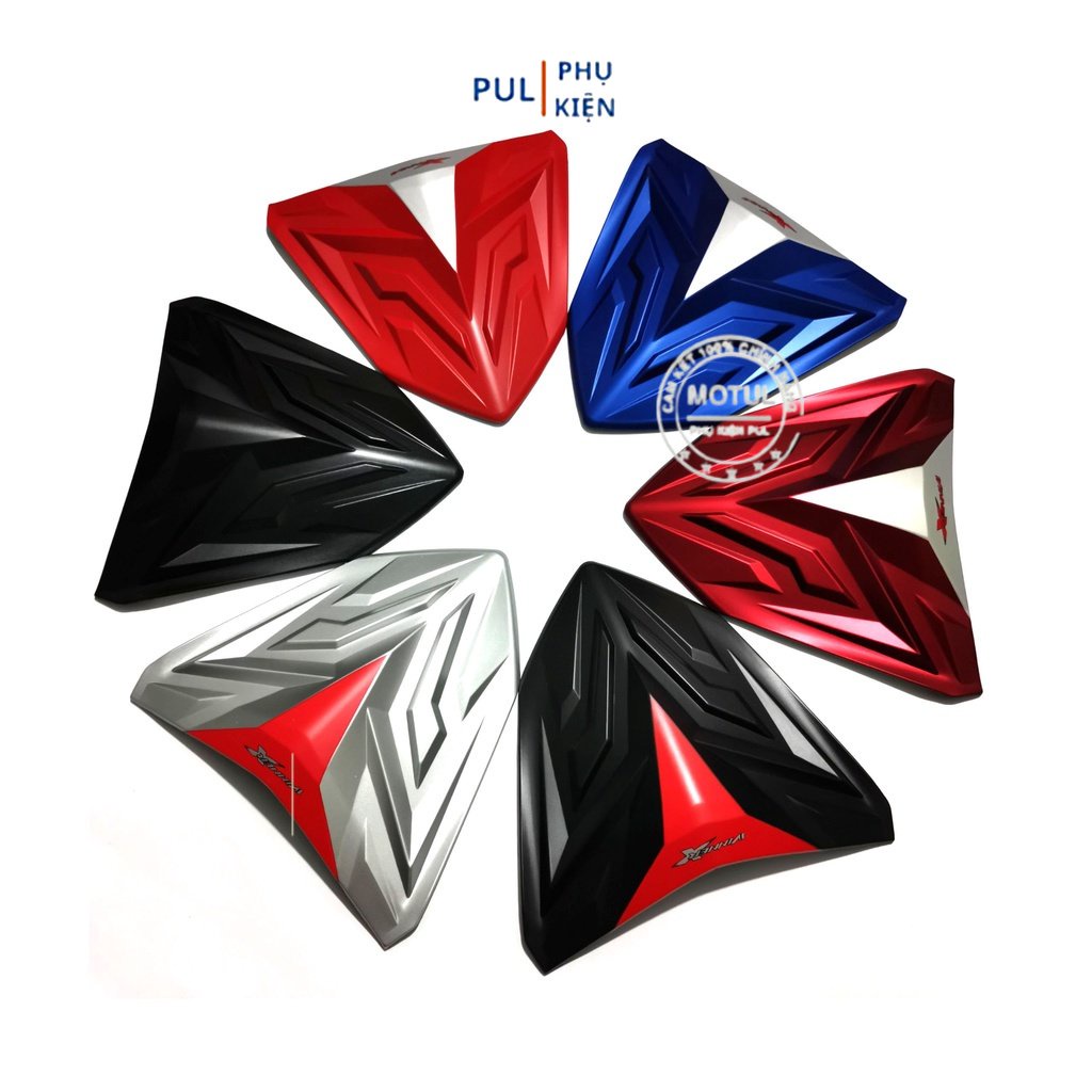 Combo mão ốp đầu xe và chỉ mũi ốp mặt nạ trước Winner X V3 Winner 2022 logo ngẫu nhiên trang trí làm đẹp xe