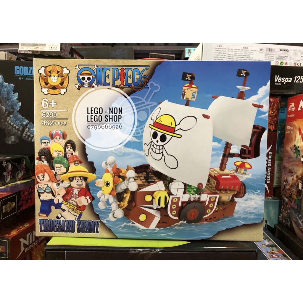 Xếp Hình Sy 6299 ( Tàu Thousand Sunny Mini 432 Mảnh )