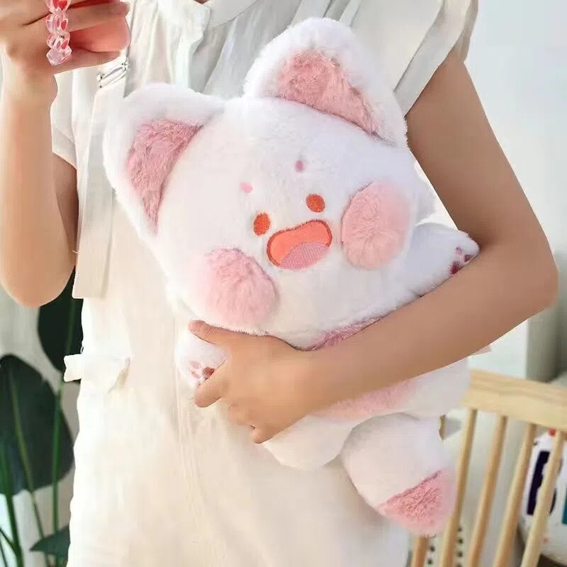 SHIHUI Búp Bê Hình Chú Mèo Tui Nui Mập 48H Sau 50cm Kích Thước 50cm Làm Quà Sinh Nhật Cho Bé