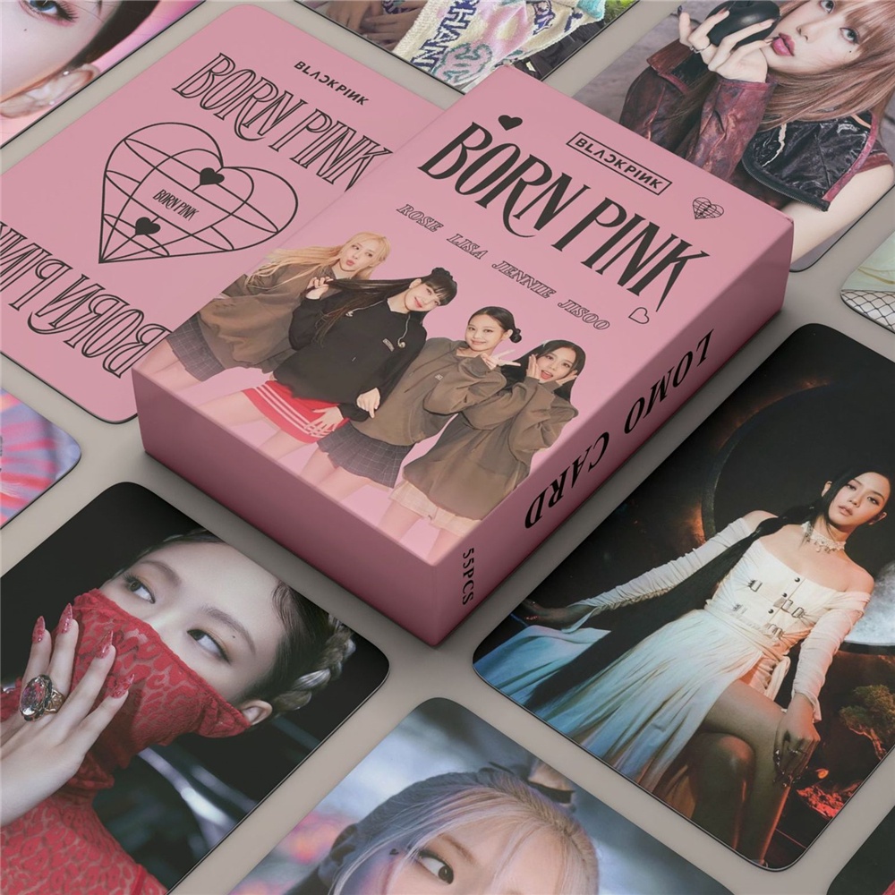 Set 55 Tấm Ảnh Lomo Card Blackpink Thẻ