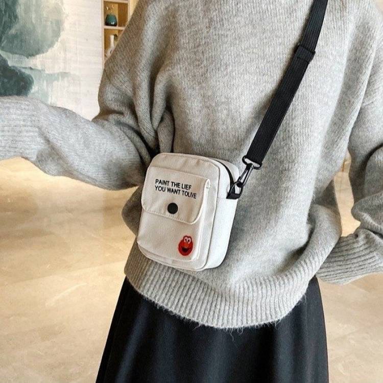 Babyfair Túi Đeo Vai Dễ Thương Thời Trang 2 Vải Nhẹ Dung Tích Lớn Cho Bé Gái