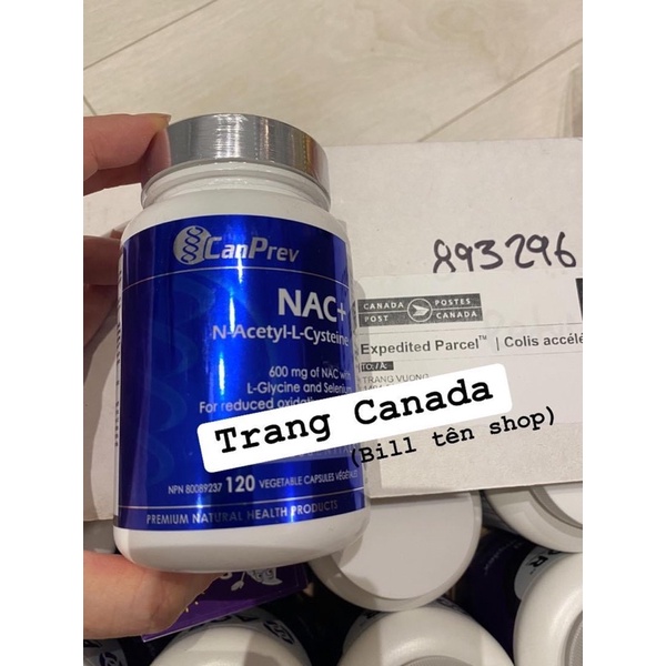 VIÊN UỐNG BỔ SUNG NAC + CANPREV 120 VIÊN