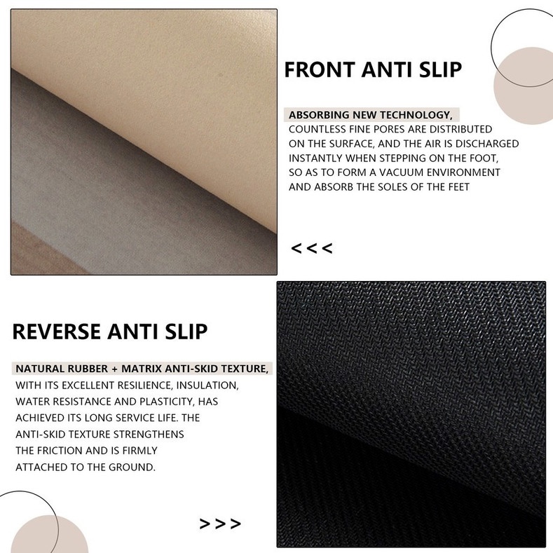 40*60cm Thảm Hút Nước Siêu Thấm - Thảm Lau Chân Siêu Mềm Siêu Dày, Chất Liệu Chống Trượt