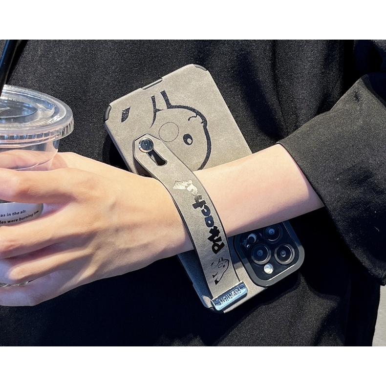 Ốp Điện Thoại Có Dây Gài Cho iPhone 14 13 12 11 Pro XS Max XR 7 8 Plus SE 2020