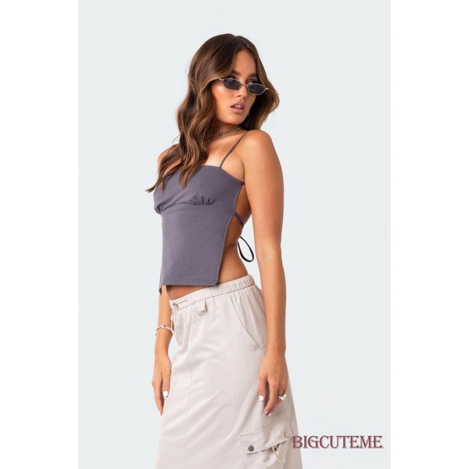 Áo Hai Dây Màu Sắc Thời Trang Mùa Hè Quyến Rũ Cho Nữ