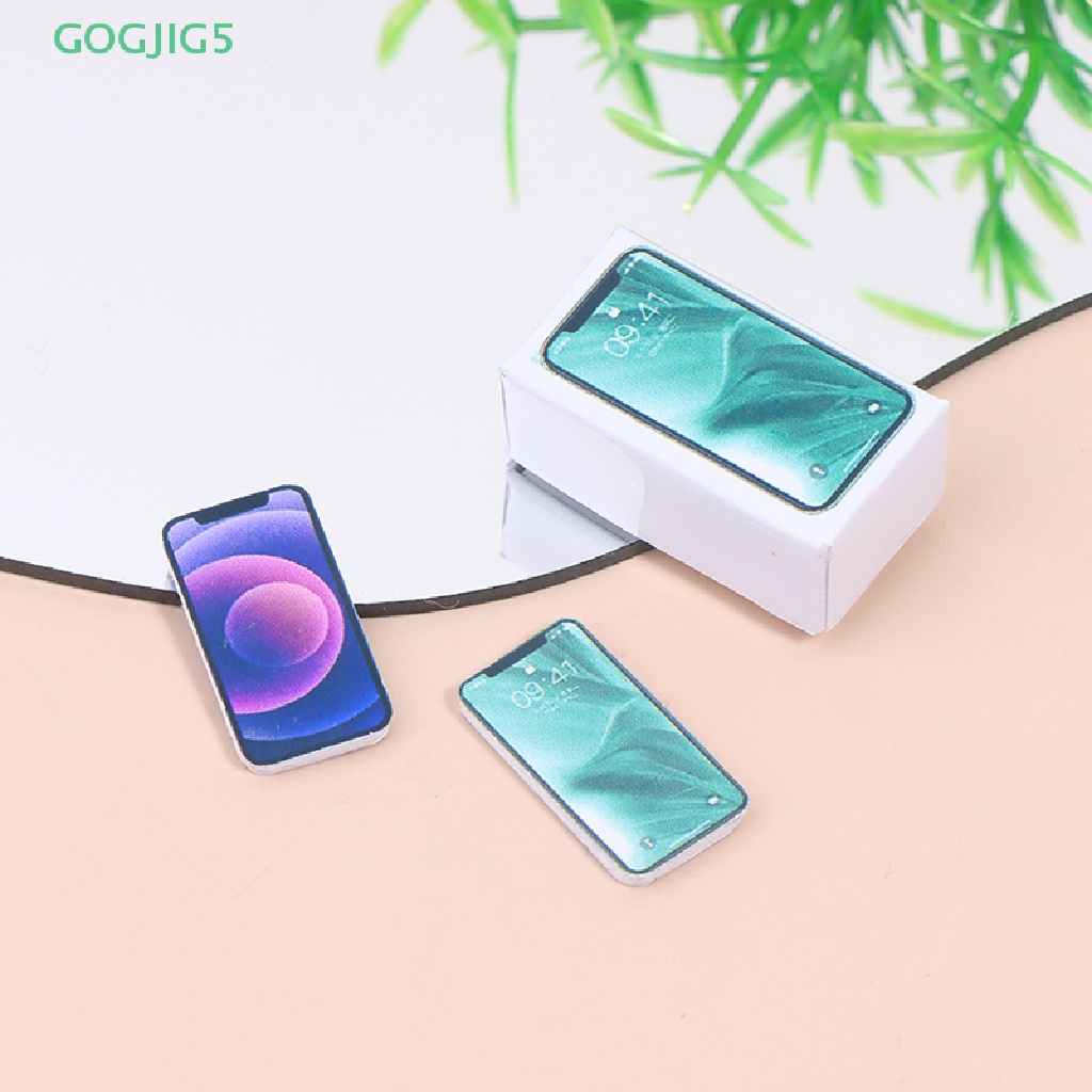 Mô Hình Điện Thoại Di Động Mini Tỉ Lệ 1: 12 Trang Trí Nhà Búp Bê