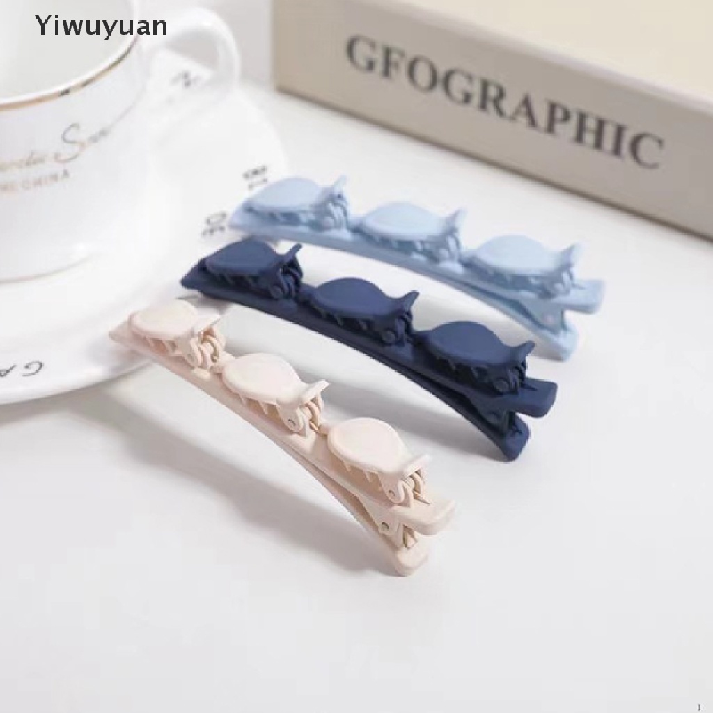 < Yiwuyuan > Kẹp Tóc Mái Thời Trang Thanh Lịch Dễ Thương Dành Cho Nữ