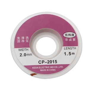 Cuộn Dây Đồng Hút Chì Hàn 5ft 2.0mm 1.5m