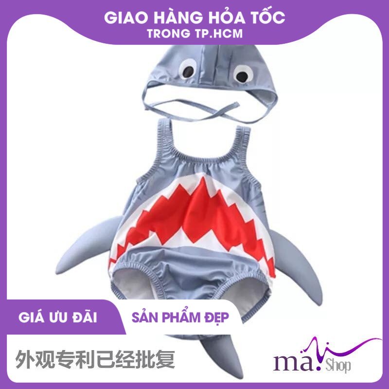 Đồ Bơi Cho Bé Hình Cá Mập 1-3t 074
