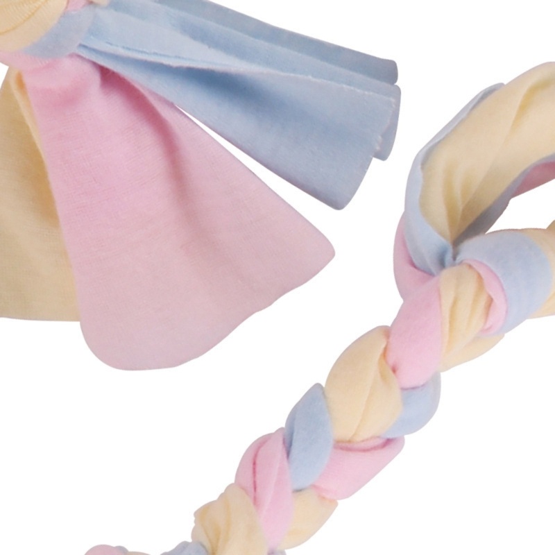 Đồ Chơi Dây Thừng Cotton Huấn Luyện Thú Cưng Cắn Làm Sạch Răng An Toàn